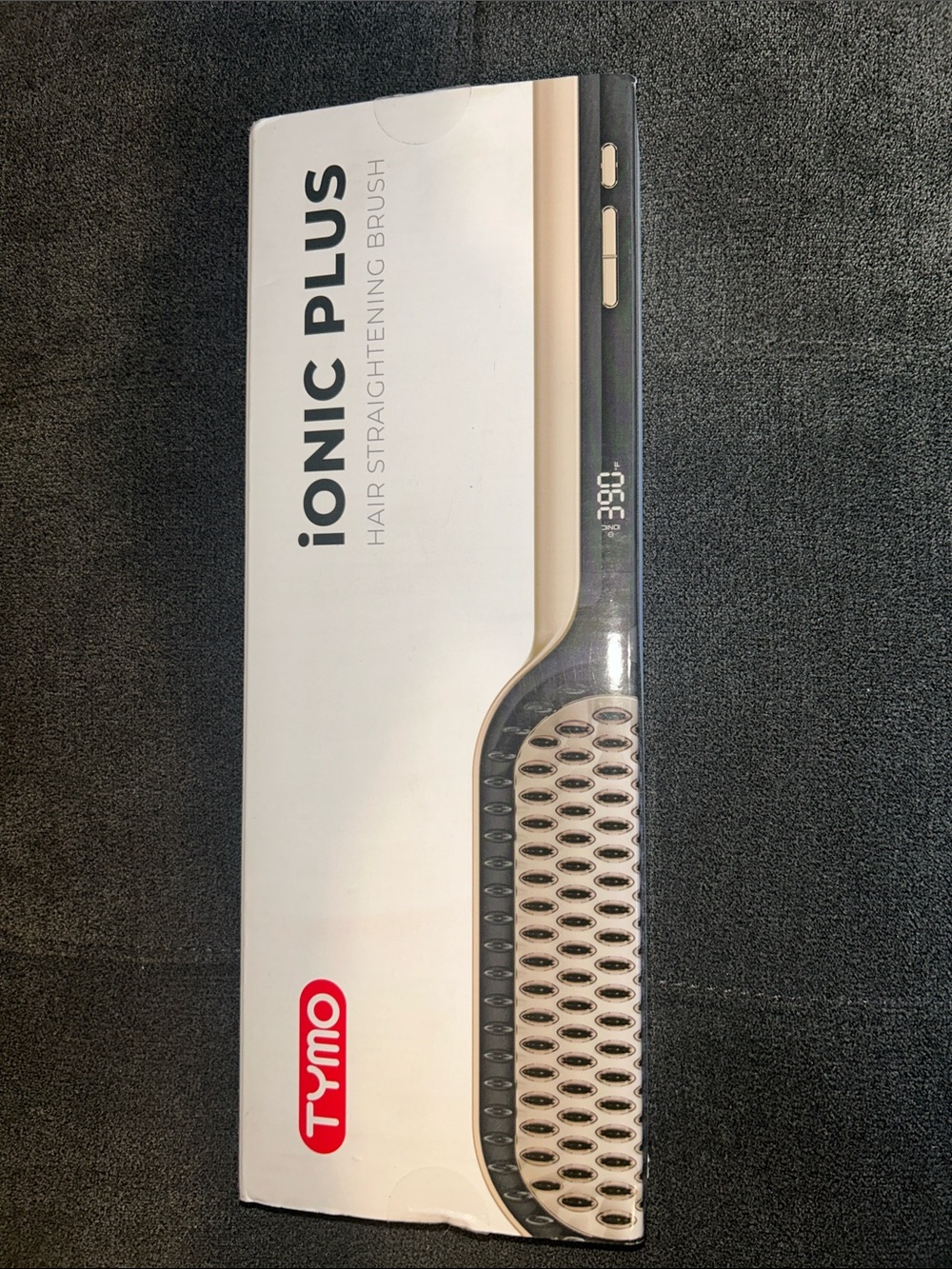 TYMO iONIC PLUS Hair Straightening Brush in Gold